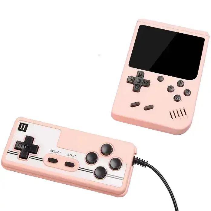 8-Bit Mini Handheld Game Console – 500 Games (5 colours available) by Habicare