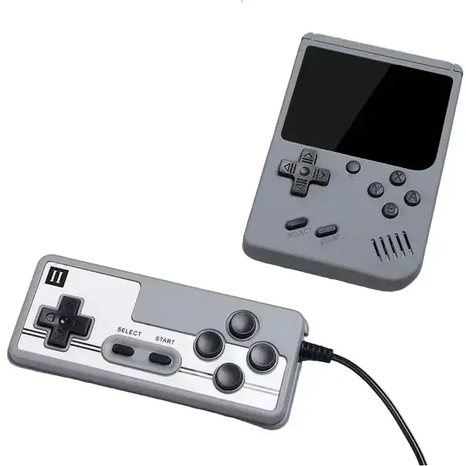 8-Bit Mini Handheld Game Console – 500 Games (5 colours available) by Habicare