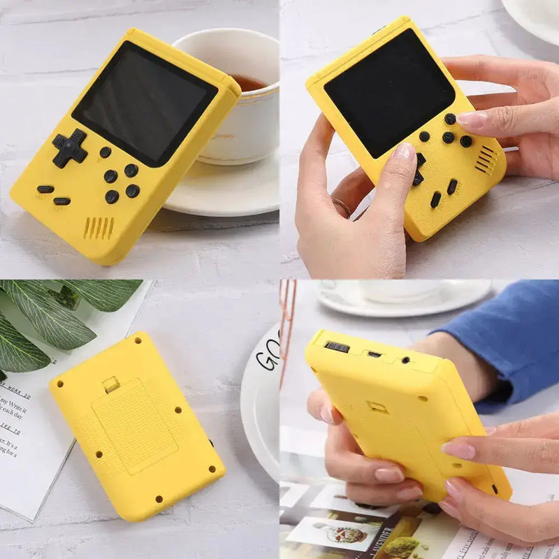 8-Bit Mini Handheld Game Console – 500 Games (5 colours available) by Habicare