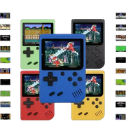 8-Bit Mini Handheld Game Console – 500 Games (5 colours available) by Habicare