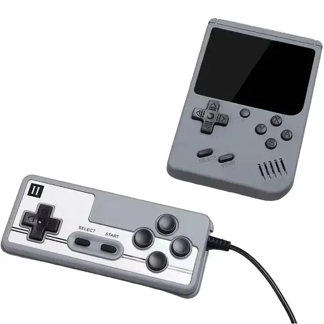 8-Bit Mini Handheld Game Console – 500 Games (5 colours available) by Habicare