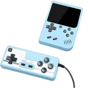 8-Bit Mini Handheld Game Console – 500 Games (5 colours available) by Habicare