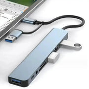 8-in-1 Hub with Card Reader & Audio by Habicare