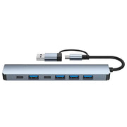 8-in-1 Hub with Card Reader & Audio by Habicare