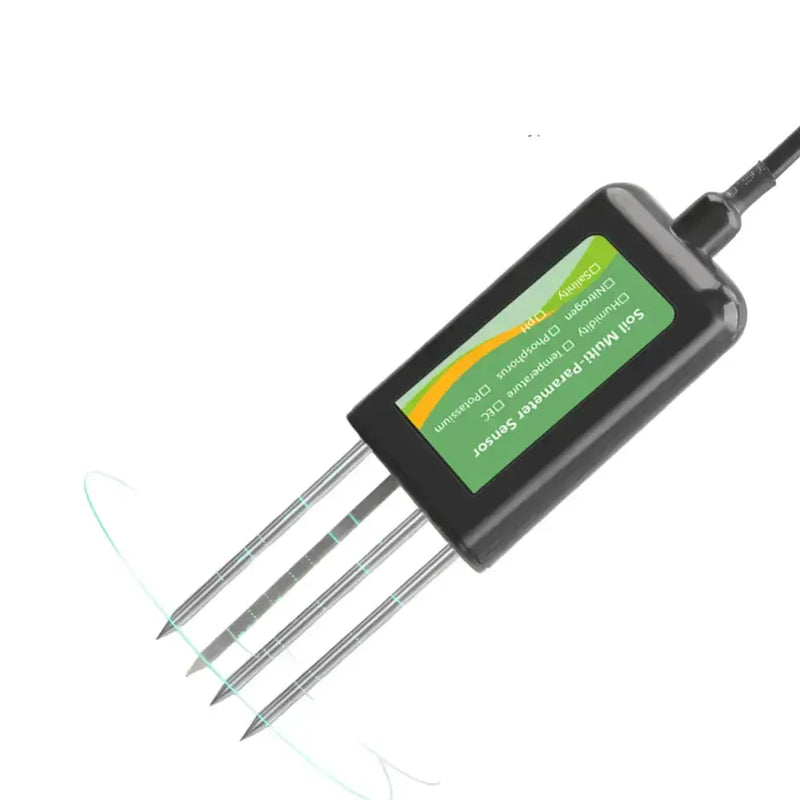 8-in-1 Soil Sensor for pH, EC, Moisture, Temp & NPK Testing by Habicare