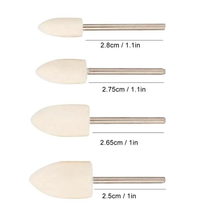 8 Piece Conical Head Polishing Bits by That Watch Shop