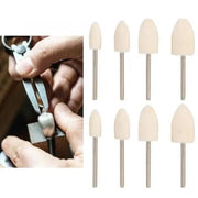 8 Piece Conical Head Polishing Bits by That Watch Shop
