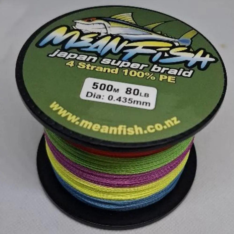 Meanfish Braid Fishing Line 500M by NZ Diver