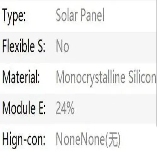 20W - 30W Outdoor Solar Panel for Camping & Emergency by Habicare