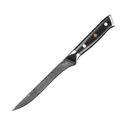 Damascus Kitchen Set With G10 Handles Western-style Chefs And Slicing Knife Fruit Knife by China Dropship