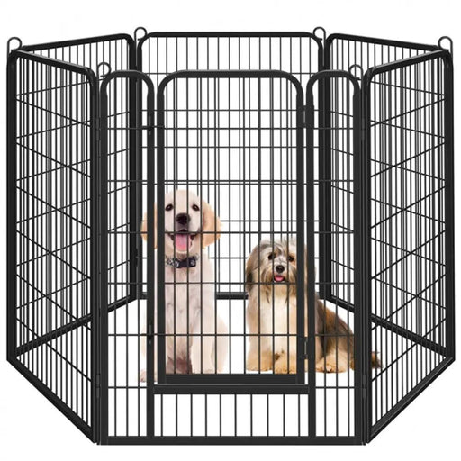 120cm Tall Dog Playpen Panels by Yaheetech