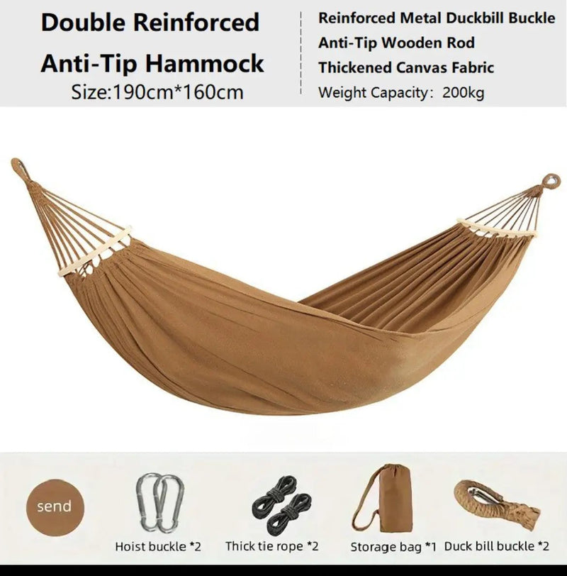 Double Reinforced Anti-Tip Hammock THTF00114 by ECOTREK