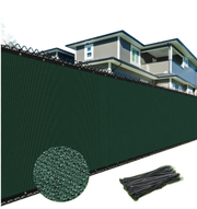 180GSM Privacy Fence Screen Green-1Mx3M by salelink.co.nz