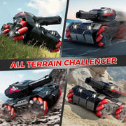 RC Tank Shoots Gesture Sensing Rc Stunt Car Light &amp; Music Water Bullet Ball by dealonline.co.nz