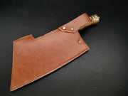 Bone Cutting Knife Integrated Copper Handle Bone-cutting Knife No Rust Leather Case by China Dropship