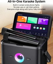 Kiwi Grab Kiwi Grab Ikarao S3 Karaoke Machine System With 7″ Touch Screen Wireless Mic Ikarao S3 Karaoke Machine System With 7″ Touch Screen Wireless Mic