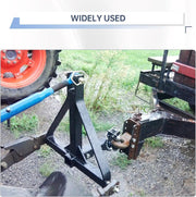 3 Point 2 Receiver Trailer Towing Hitch Cat.1 Tractor Tow Hook Drawbar by salelink.co.nz