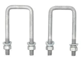 Square U-Bolt - M12 x 51 x 120mm - Pair by Trojan