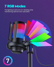 Gaming Microphone, USB PC Mic for Podcasts Videos, Streaming by salelink.co.nz
