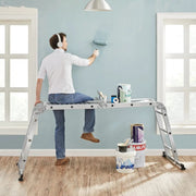 Kiwi Grab Kiwi Grab Ladder Multi Purpose 4.7m with two platforms folding ladder Ladder Multi Purpose 4.7m with two platforms folding ladder