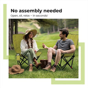 ECOTREK Three-Position Portable Folding Outdoor Chair TMD5161 by ECOTREK