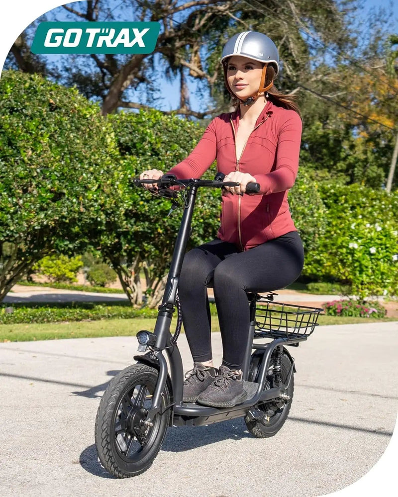 Kiwi eRide Kiwi eRide Gotrax Flex electric scooter With Seat Commuter E-Scooter Gotrax Flex electric scooter With Seat Commuter E-Scooter