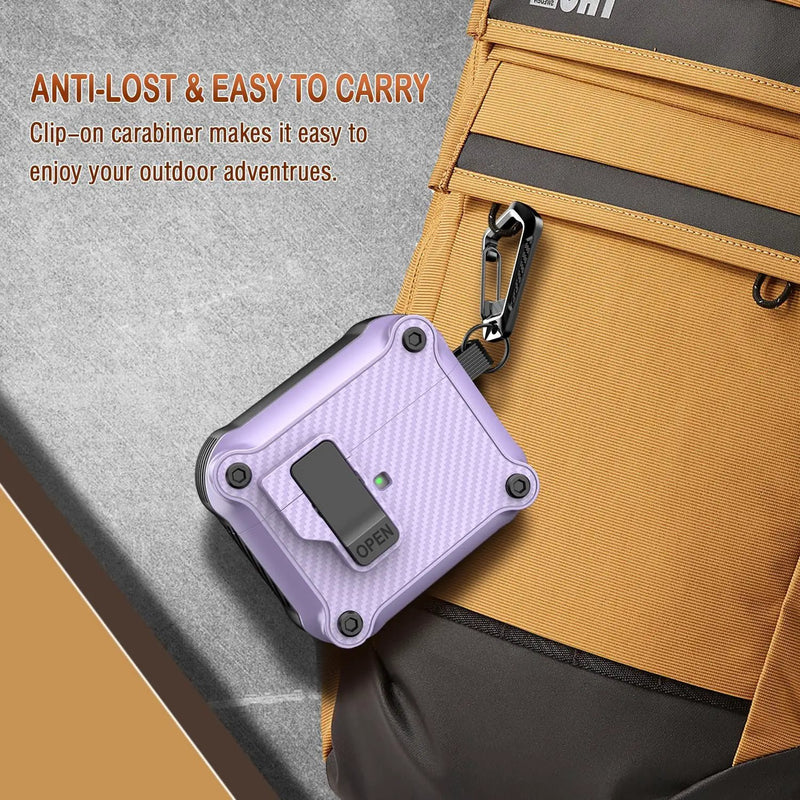 AirPods 3 Case Lock Clip, Armor Protective Hard TPU Case by salelink.co.nz