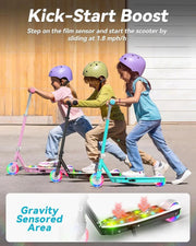 Kiwi eRide Kiwi eRide Ages 4-10 Gyroor KS2 Kids Electric Scooter Black Ages 4-10 Gyroor KS2 Kids Electric Scooter Black