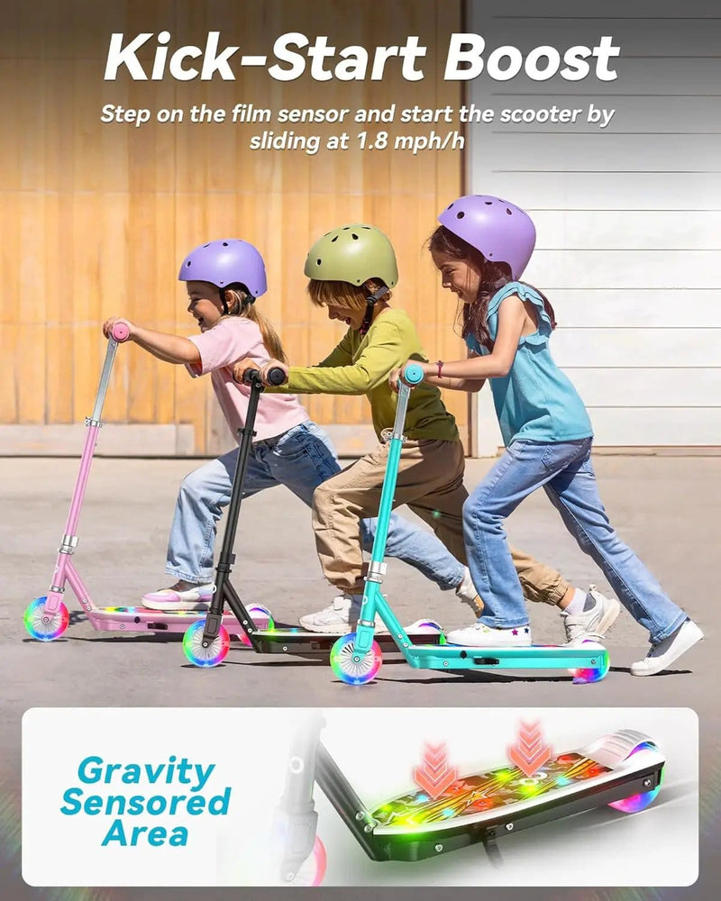 Kiwi eRide Kiwi eRide Ages 4-10 Gyroor KS2 Kids Electric Scooter Black Ages 4-10 Gyroor KS2 Kids Electric Scooter Black