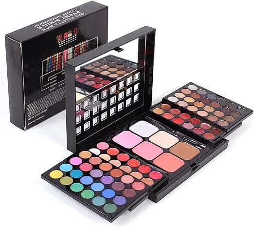 Professional 78 Colors Eye Shadow Palette Makeup Contouring Kit by Poppy Gifts