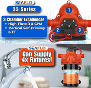 12V Seaflo Diaphragm Water Pump by salelink.co.nz