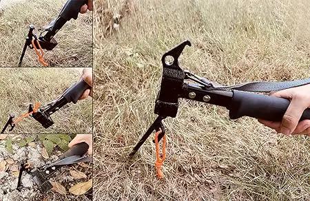 Ecotrek Heavy Duty Tent Hammer – Multi-Function Camping Mallet with Stake Remover JP18809 by ECOTREK