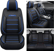 Car Seat Cover Faux Leather Cushion 5 Seater Full Set Front Rear Premium Quality by dealonline.co.nz