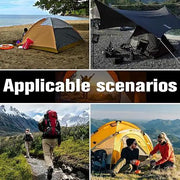 Camping Pegs – 10pcs Aluminium Alloy Tent Stakes HL2302 by ECOTREK
