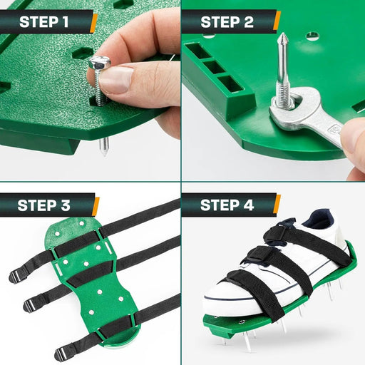 Garden Lawn Aerator Spike Shoes by salelink.co.nz