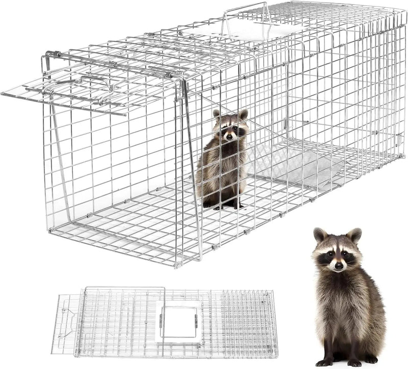 94 x 34 x 37cm Animal Trap Live Catch Possum Fox Rat by salelink.co.nz