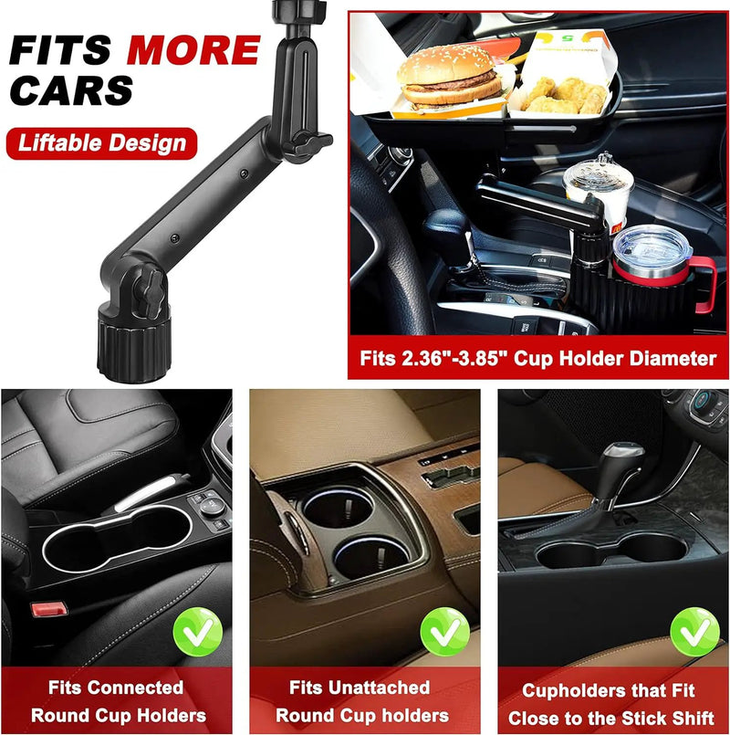 Car Cup Holder Tray Food Table by salelink.co.nz