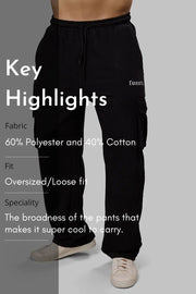 Pinnacle Pocket Pants Black by Fuaark Nz