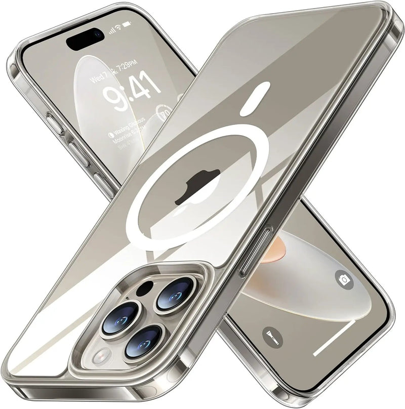 iPhone 15 Pro Case Magsafe Clear by salelink.co.nz