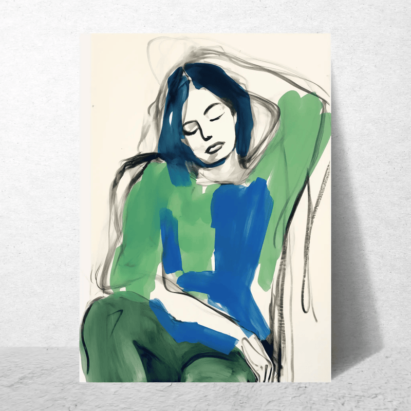 Leila - Limited Edition by Blank Wall Print Shop