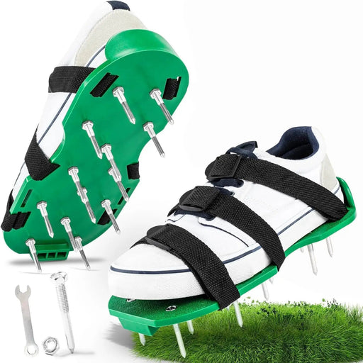 Garden Lawn Aerator Spike Shoes by salelink.co.nz