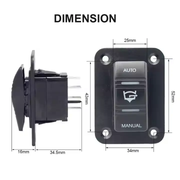 Rocker Switch Panel by salelink.co.nz