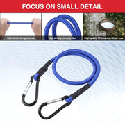 ECOTREK Heavy Duty Bungee Cords with Hooks – Elastic Straps for Camping, Cargo & Transport JP4401 by ECOTREK