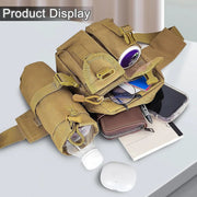 Ecotrek Waterproof Waist Bag with Removable Bottle Pouch - Multi-Pocket Outdoor Sports BL7013 by ECOTREK