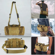 Ecotrek DSLR Camera Sling Bag - Waterproof Tactical Outdoor Waist / Shoulder Bag BL9011 by ECOTREK