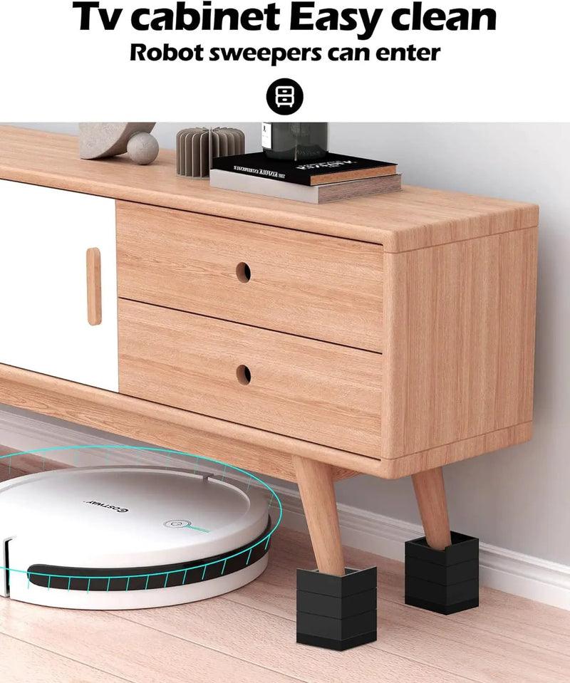 4Pcs Furniture Risers 11cm by salelink.co.nz