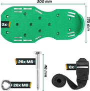 Garden Lawn Aerator Spike Shoes by salelink.co.nz