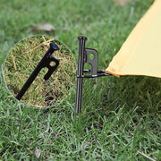 Ecotrek Heavy Duty Tent Pegs – 40cm Steel Camping Stakes for Hard Ground, Beach & Grass JP120512 by ECOTREK