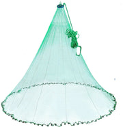 Action Fishing Nets American Cast Nets 7 FT Cast Net 1/2 inch Green American Cast Nets 7ft American Nylon Mono Cast Net Action Fishing Nets