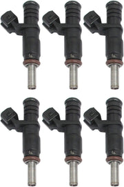 6pcs 13537531634 Fuel Injectors for 06-12 BMW 128i 328i X3 X5 Z4 525i 7531634 by JBH AUTO PARTS